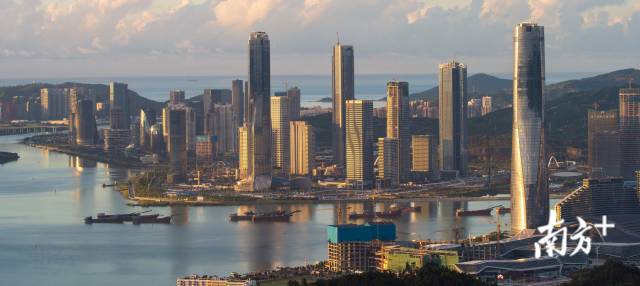 2020年7月，珠海橫琴新區的建設正如火如荼進行中。