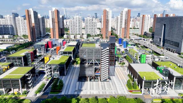 前海深港現代服務業合作區。南方+記者 魯力 攝 前海深港現代服務業合作區。南方+記者 魯力 攝