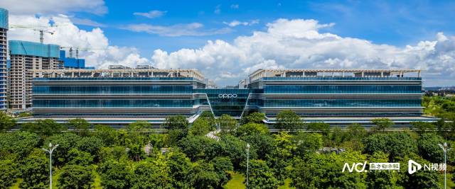 坐落在東莞濱海灣新區的OPPO全球算力中心。