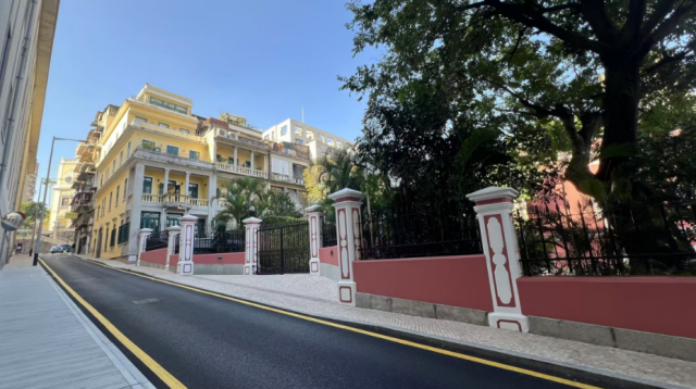 澳門卑第巷。 董益華 攝 澳門卑第巷。 董益華 攝