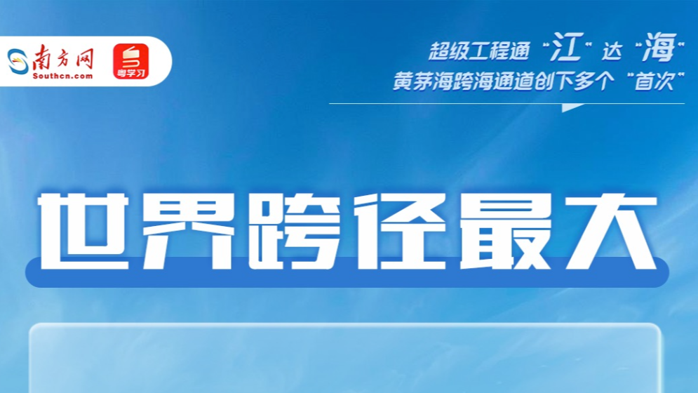 超級(jí)工程通“江”達(dá)“海”！這個(gè)跨海通道創(chuàng)下多個(gè)“首次”