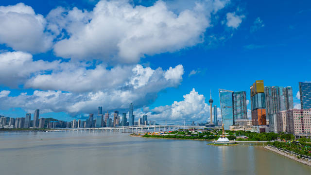 澳門風光。新華社 發 澳門風光。新華社 發