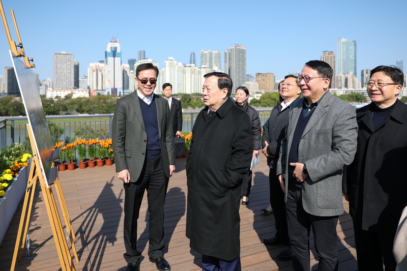 夏寶龍考察河套香港園區(qū) 夏寶龍考察河套香港園區(qū)