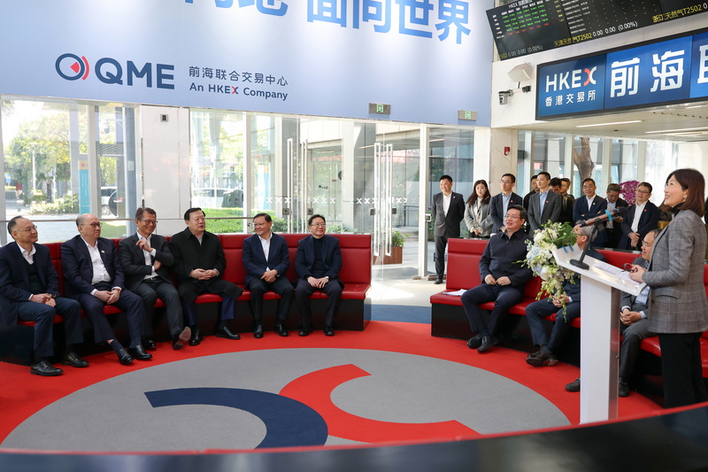 夏寶龍考察前海聯(lián)合交易中心 夏寶龍考察前海聯(lián)合交易中心