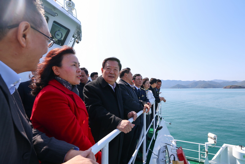 夏寶龍調(diào)研鹽田港 夏寶龍調(diào)研鹽田港