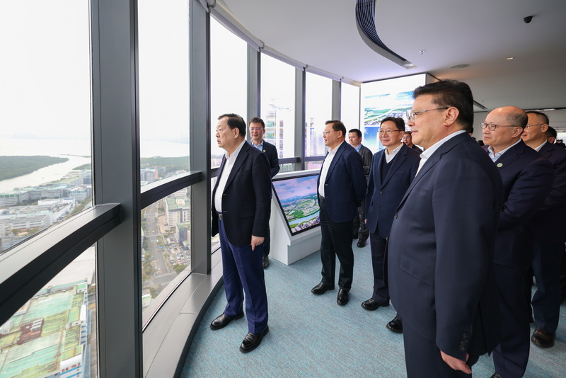 夏寶龍調(diào)研河套深港科技創(chuàng)新合作區(qū)展示交流中心 夏寶龍調(diào)研河套深港科技創(chuàng)新合作區(qū)展示交流中心