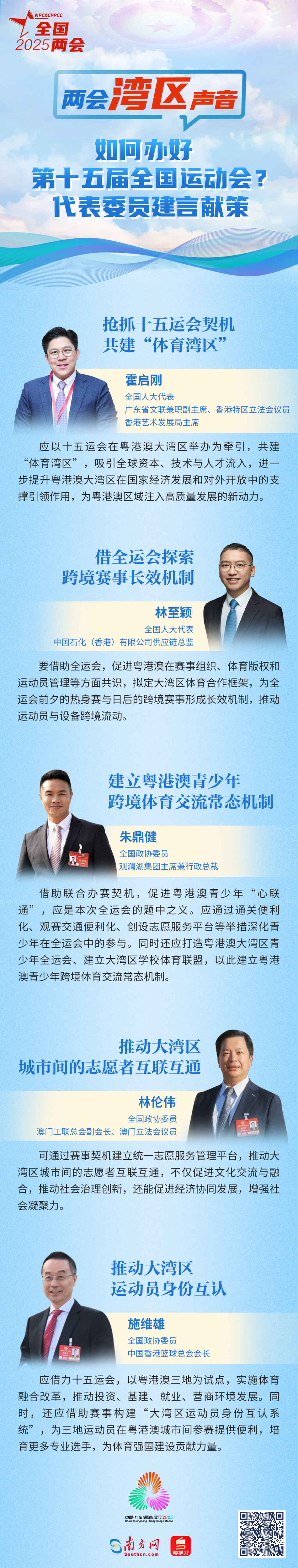 如何辦好第十五屆全國運動會?代表委員建言獻策 如何辦好第十五屆全國運動會?代表委員建言獻策
