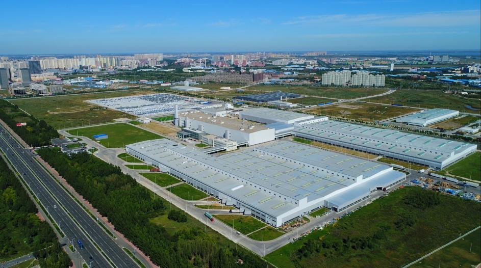 大慶的新能源汽車廠房。圖片來源：東北網