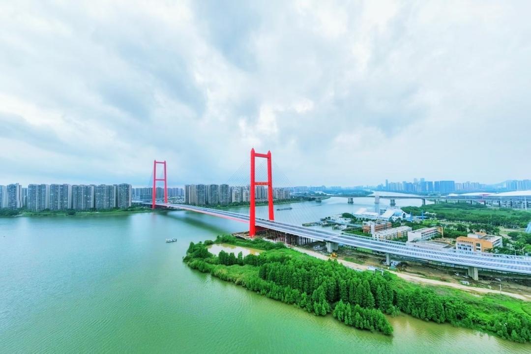 再添新地標，順德大橋今日通車