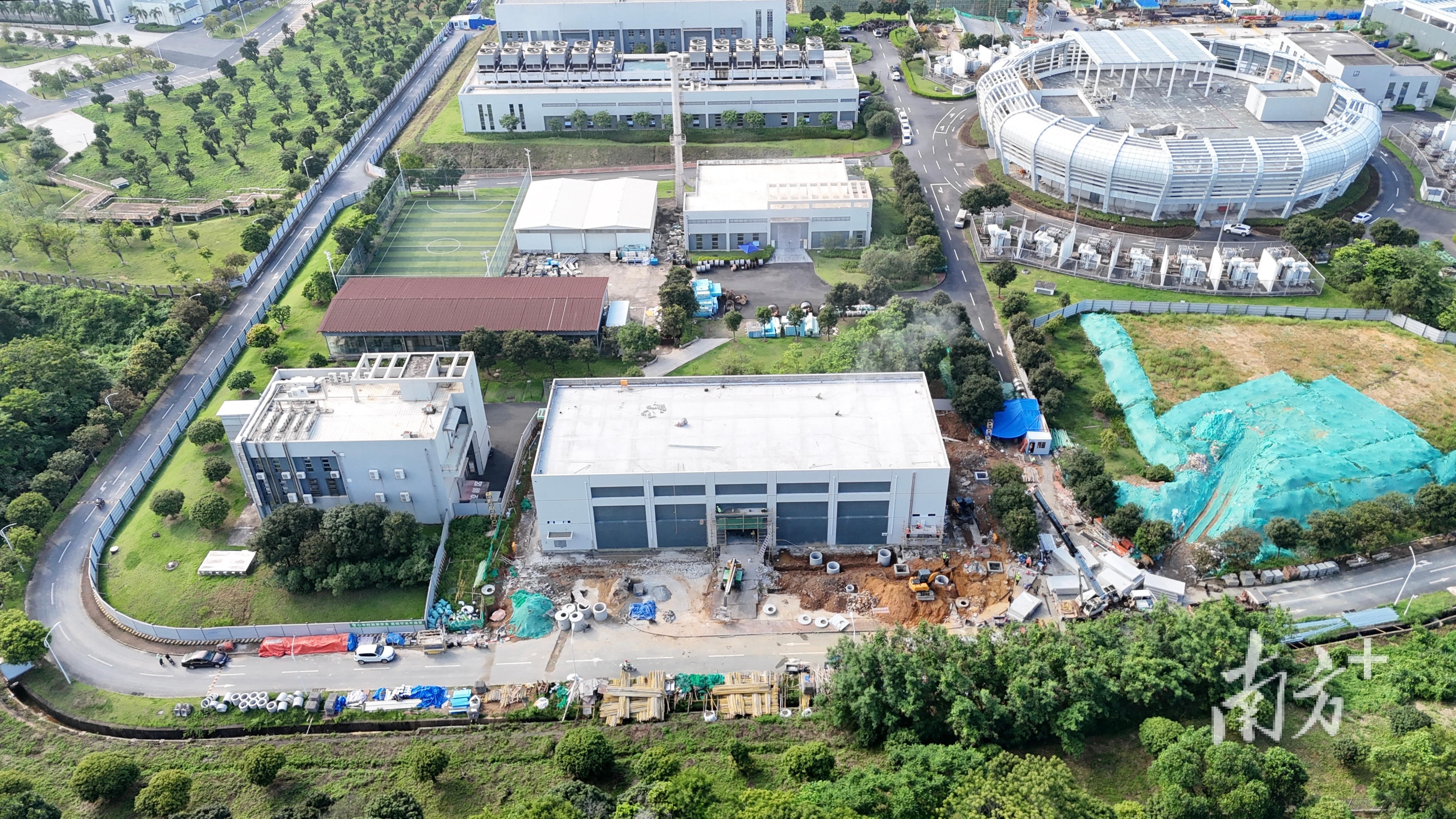 項目建設(shè)現(xiàn)場。