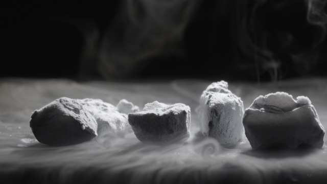 可燃冰。 可燃冰。