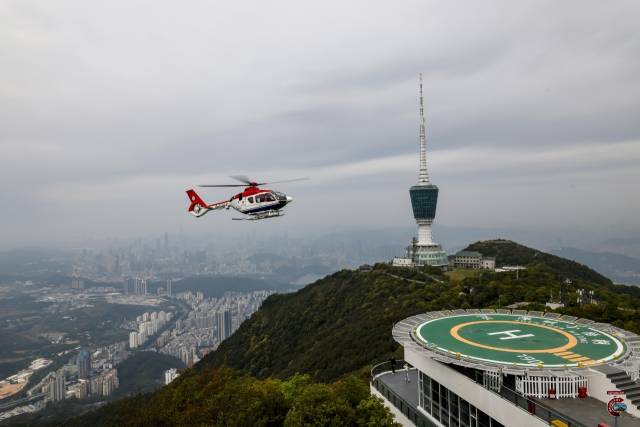 梧桐山景區(qū)至北側(cè)的低空飛行線路 梧桐山景區(qū)至北側(cè)的低空飛行線路