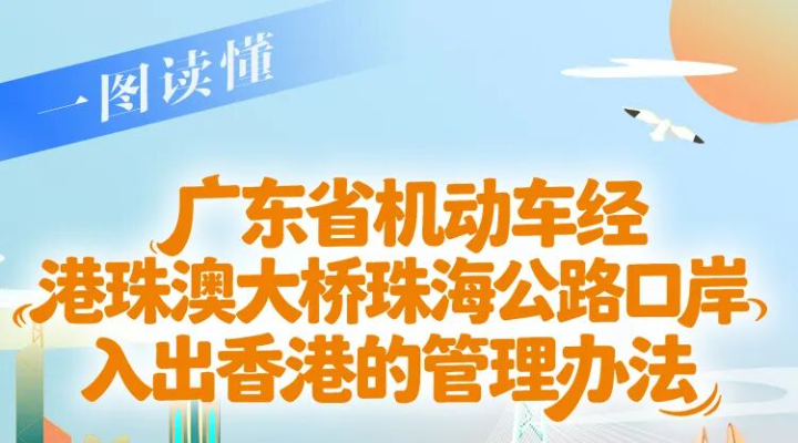 港珠澳大橋自駕赴港指南，快戳政策圖解→