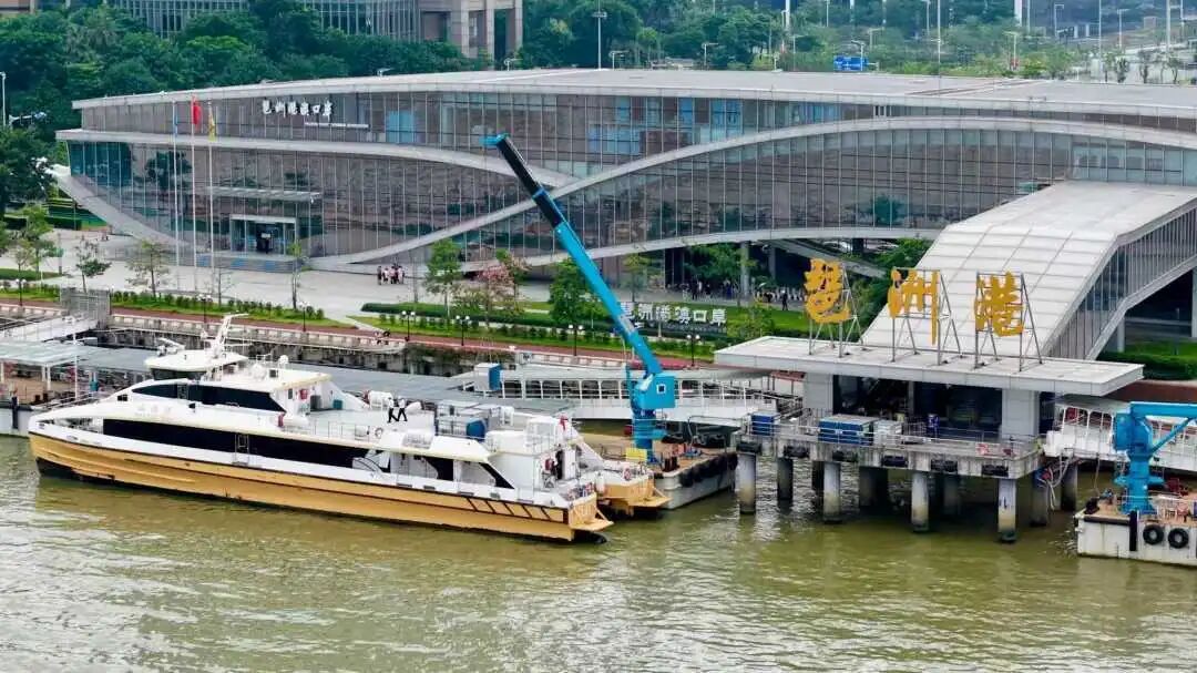 琶洲港澳客運碼頭口岸外景